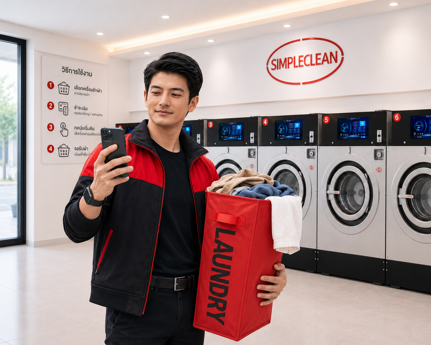 เจ้าของร้านสะดวกซัก SIMPLECLEAN